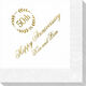 50th Wreath Napkins Image 1 of 2